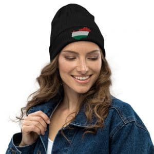 Organic ribbed beanie | Hungary
